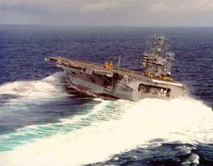 An aircraft carrier turning sharply on the sea needs the right o-rings and seals!