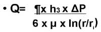 Formula for leakage of a liquid lubricated mechanical seal