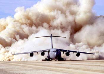 No problems are allowed with airplanes