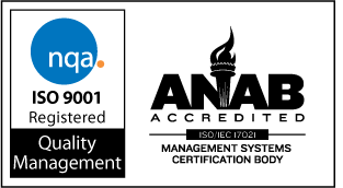 ISO Certified 9001:2015 ANAB